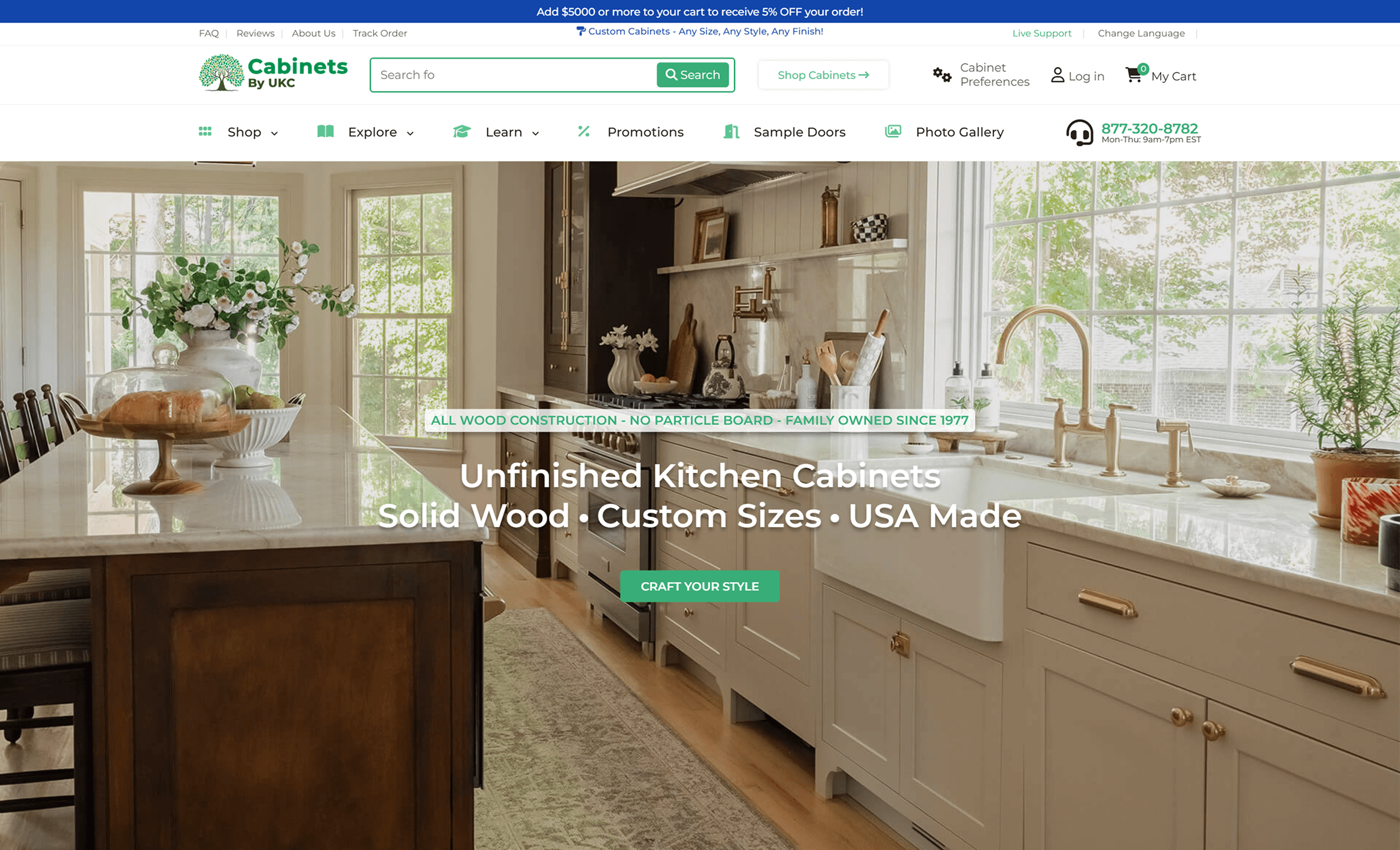 After — Homepage
